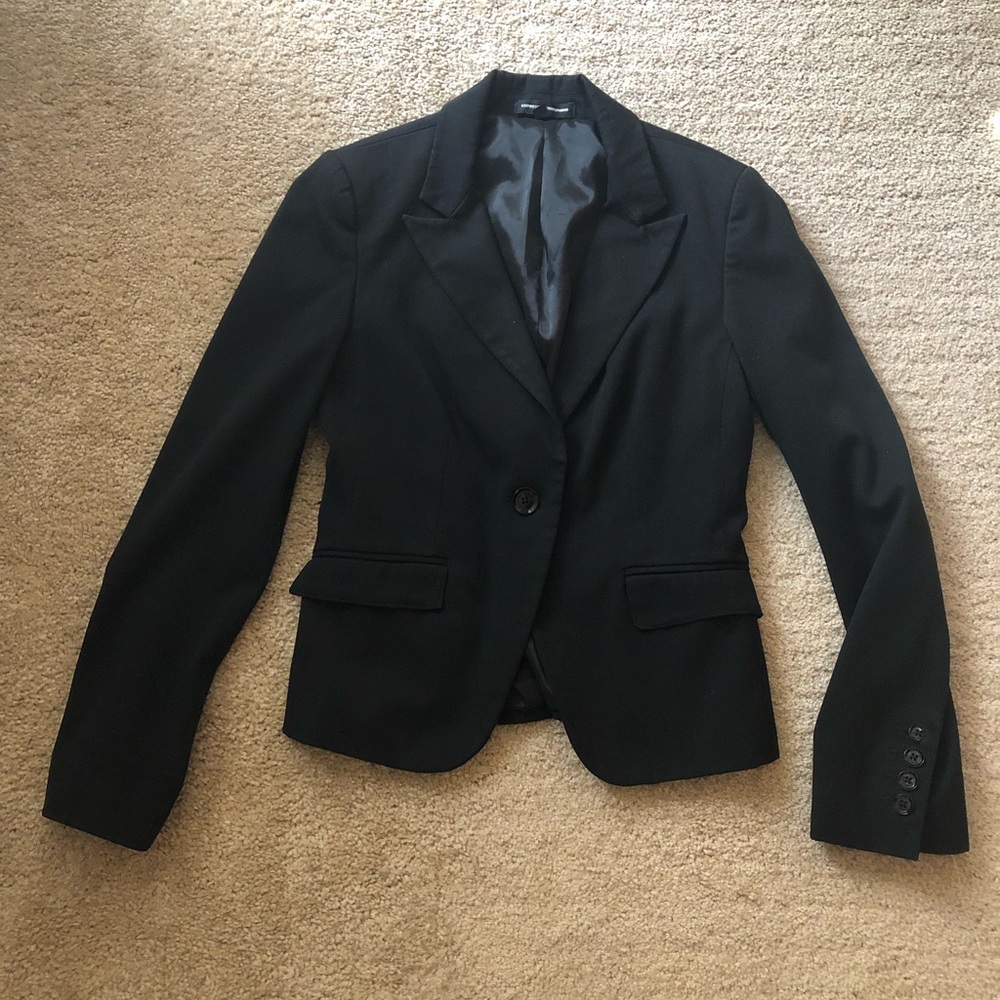 Express Black Blazer Jacket size 4
